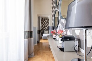 1 slaapkamer, een bureau, gratis wifi, beddengoed