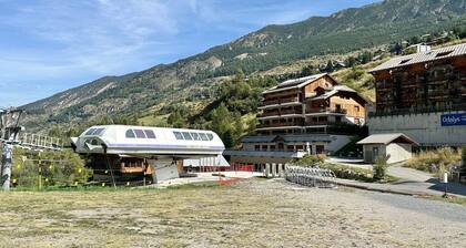 Appartement Vars, 2 piĂšces, 6 personnes