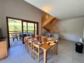 Dining - T4 Apartment at the Foot of the Slopes with Terrace and Private Garage in Vars (Vars)