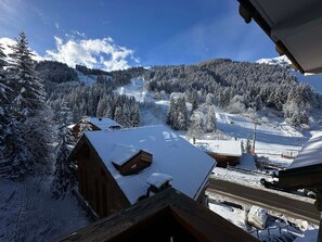 Blick von der Unterkunft