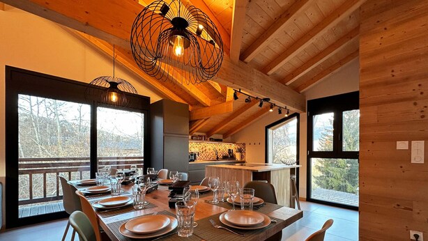 Unclassified image, 1 of 16, button - Bright apartment panoramic view - 10 guests (Samoëns)