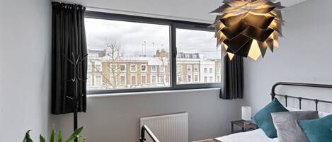 Apartemen | 3 kamar tidur, Wi-Fi gratis, dan seprai linen