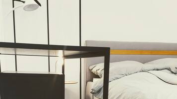 1 bedroom, iron/ironing board, free WiFi, bed sheets