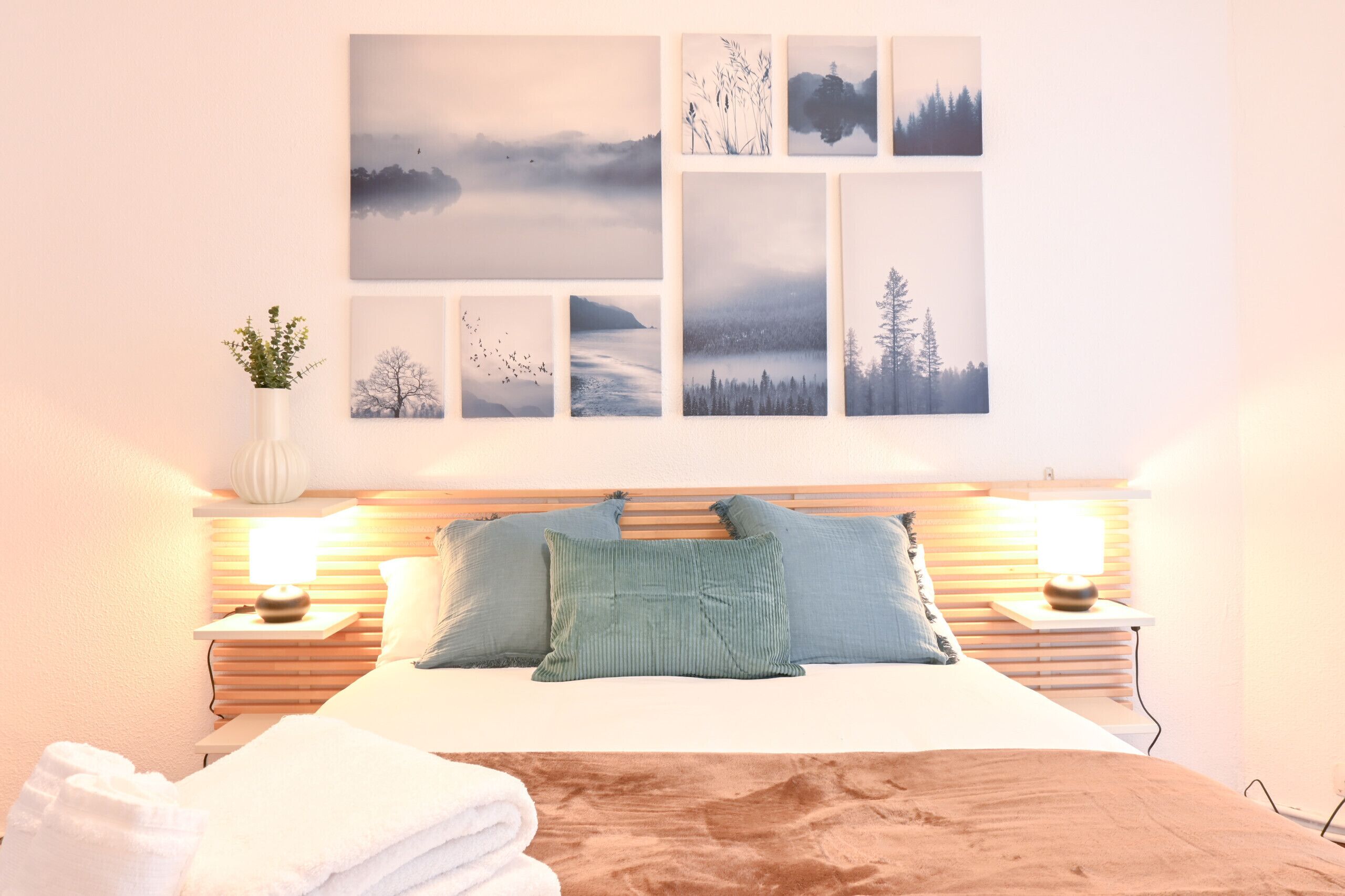 4 slaapkamers, een strijkplank/strijkijzer