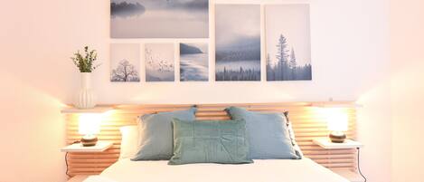 4 slaapkamers, een strijkplank/strijkijzer