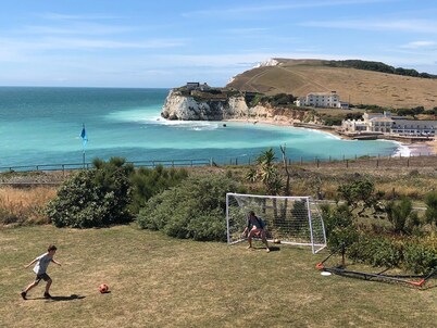 Marine Villa - stunning sea views above Freshwater Bay..
