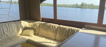 Stay on a luxurious yacht, a nature lover’s dream.  Experience tranquility.  