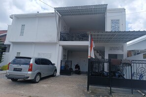 Fassade der Unterkunft