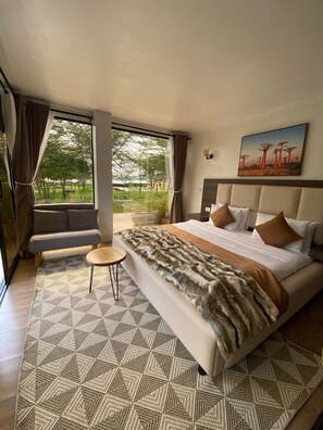 Deluxe Double Room | Desk, free WiFi - Lake Elementaita Manor  (Gilgil)