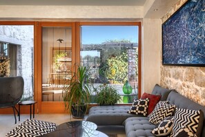 TV, fireplace - Villa Maxima Agri by Villas Guide (Porec)