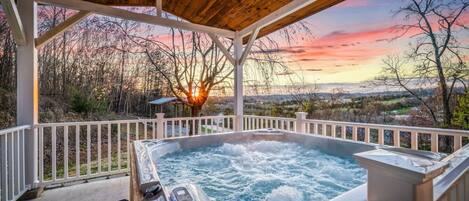 Bain à remous extérieur