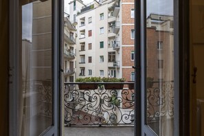 Blick von der Unterkunft