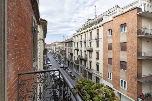City-Apartment | Ausblick vom Zimmer