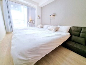 Apartemen Basic | 1 kamar tidur dan Wi-Fi gratis