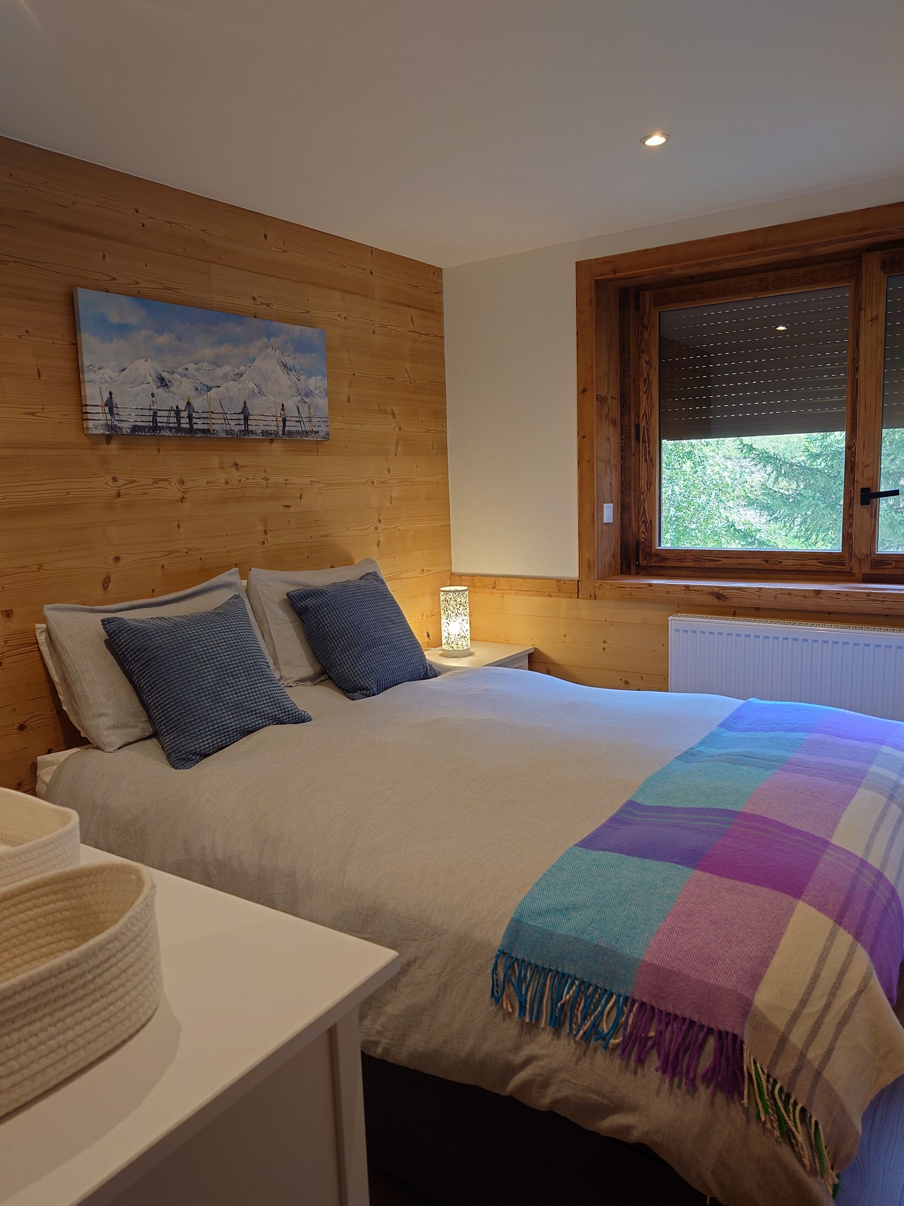 2 chambres, fer et planche à repasser, lit parapluie, Wi-Fi gratuit