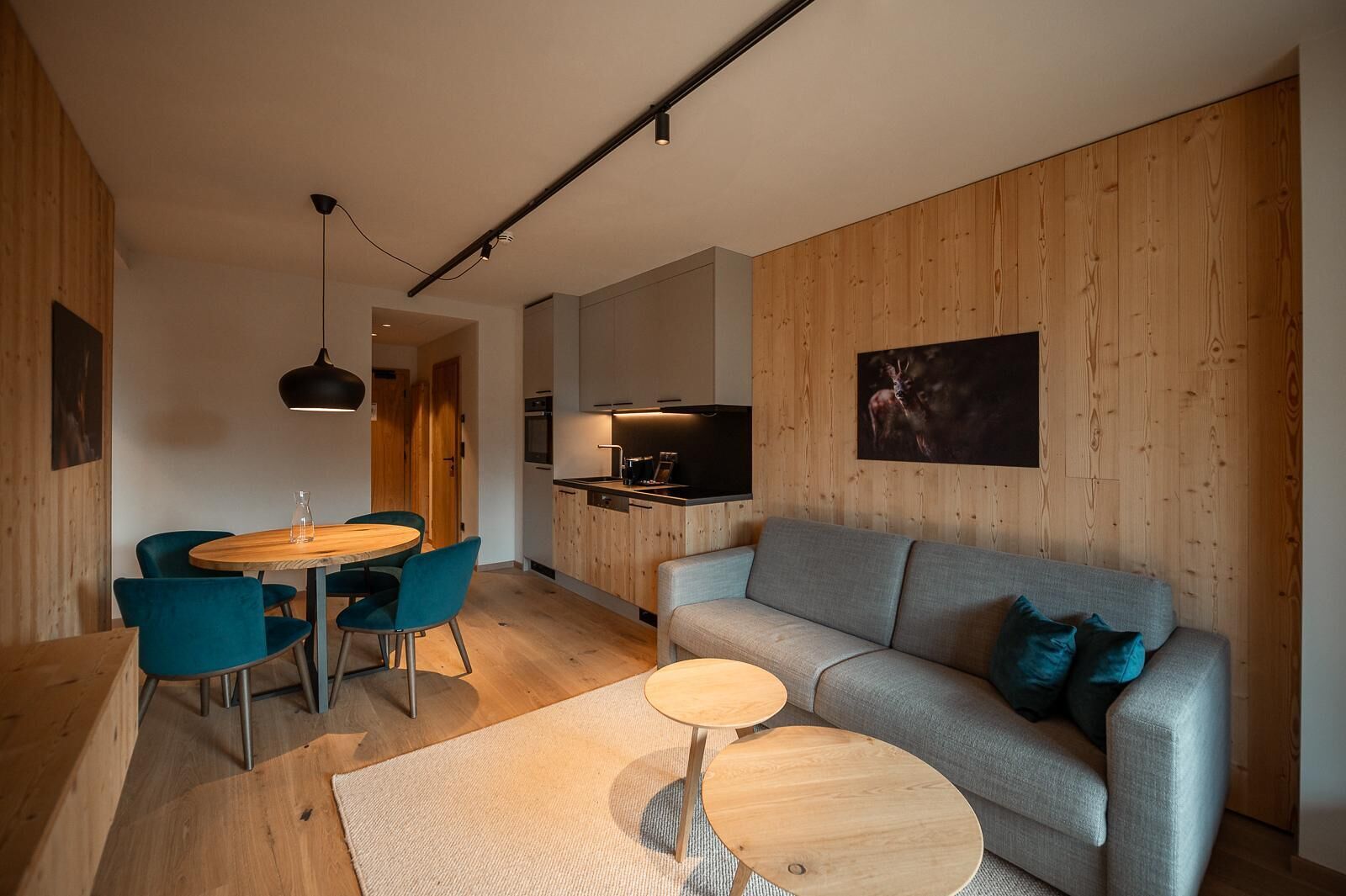 Apartment, 2 Bedrooms, Kitchen | Living area | 55-inch Smart TV with digital channels