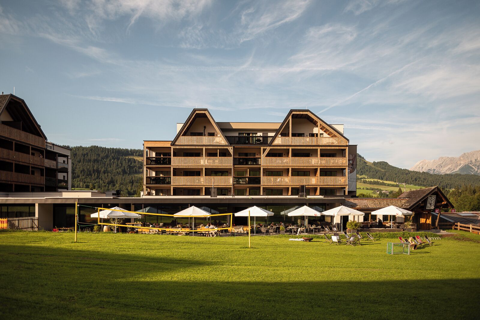 Fachada de la propiedad