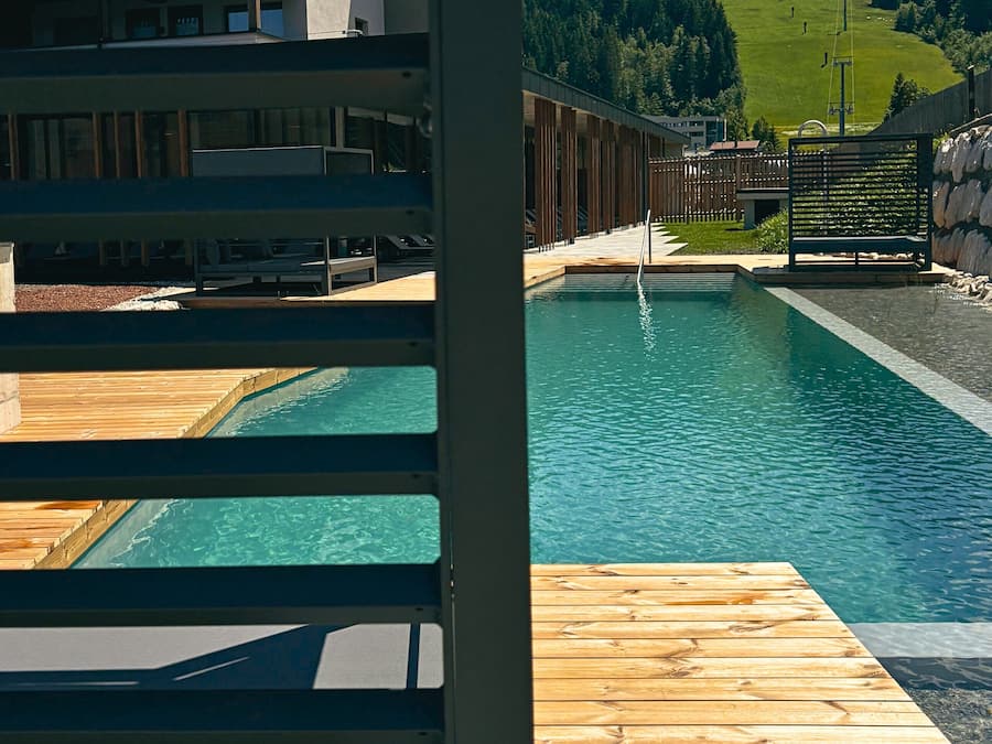 Indoor pool, seasonal outdoor pool, pool umbrellas, sun loungers