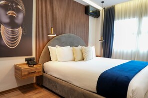 Chambre Double | 1 chambre, draps en coton égyptien, literie de qualité supérieure