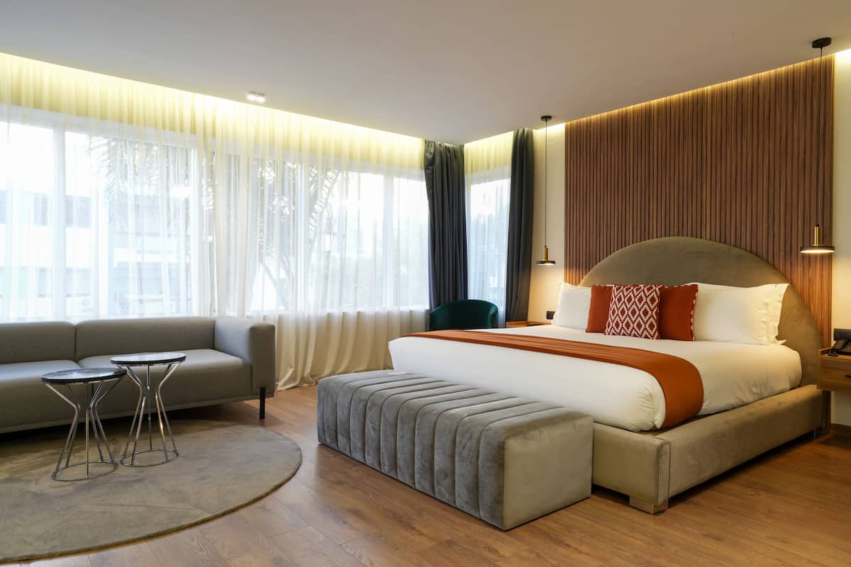 Deluxe Suite | 1 bilik tidur, cadar kapas Mesir, peralatan tempat tidur premium