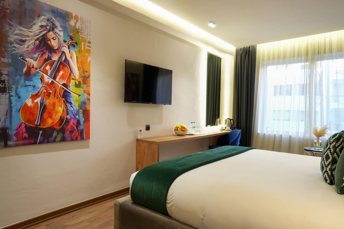 Superior Double Room | 1 bilik tidur, cadar kapas Mesir, peralatan tempat tidur premium