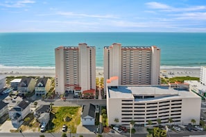 Exterior - This spacious corner condo is your beach vacation answer. | Crescent Shores N. -  501 (North Myrtle Beach)