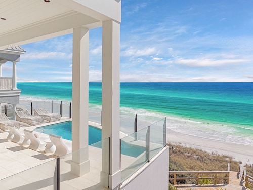 Costa Fortune|Private Beach Access|Brand New Gulf Front Home w/Gulf Facing Pool