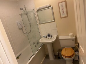 Towels, soap, toilet paper