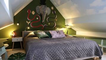 2 slaapkamers, een strijkplank/strijkijzer, gratis wifi, beddengoed