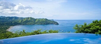 Experience a panoramic ocean view in this luxury 4 bedroom villa.