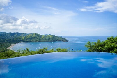Experience a panoramic ocean view in this luxury 4 bedroom villa.