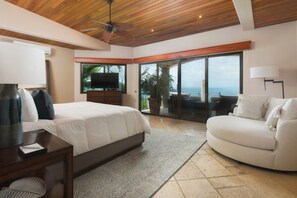 4 bedrooms, in-room safe, iron/ironing board, WiFi - Experience a panoramic ocean view in this luxury 4 bedroom villa. (playa hermosa)
