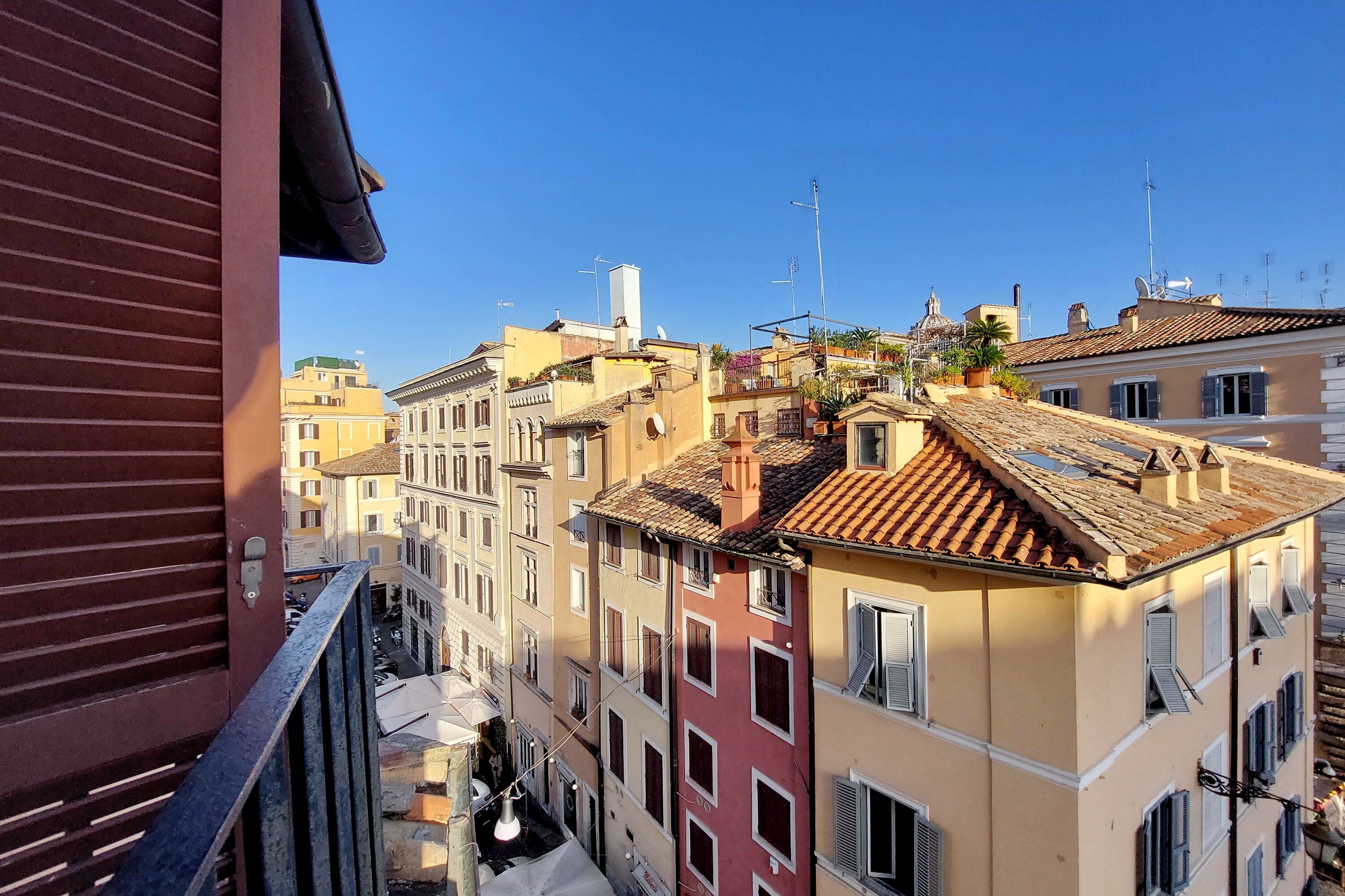 Deluxe penthouse, uitzicht op stad, in toren (4° floor) | Terras