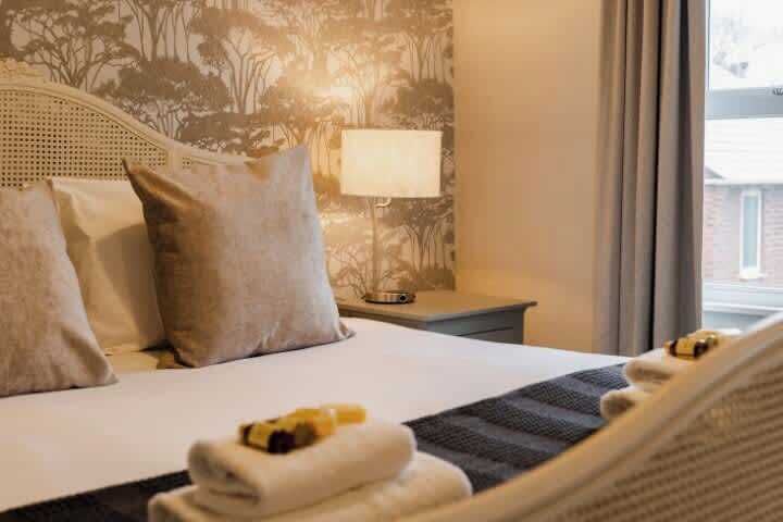 2 bedrooms, iron/ironing board, travel cot, WiFi