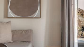 Maisonette Sea View | Living area | LCD TV