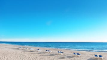 On the beach