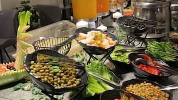 Petit déjeuner buffet
