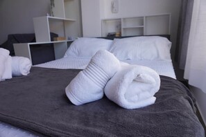 Silitysrauta/-lauta, Wi-Fi, vuodevaatteet, pääsy pyörätuolilla