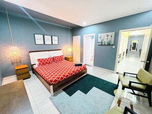 Appartement | 3 chambres, fer et planche à repasser, Wi-Fi gratuit, draps fournis