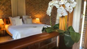 Svit Standard | 1 sovrum, egyptiska bomullslakan och sängtillbehör av högsta kvalitet