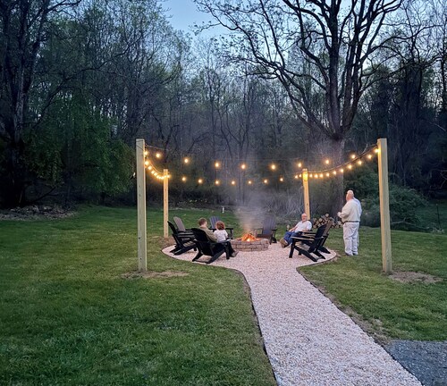 Peaceful Farmhouse w/ Fire Pit & Updated Comforts