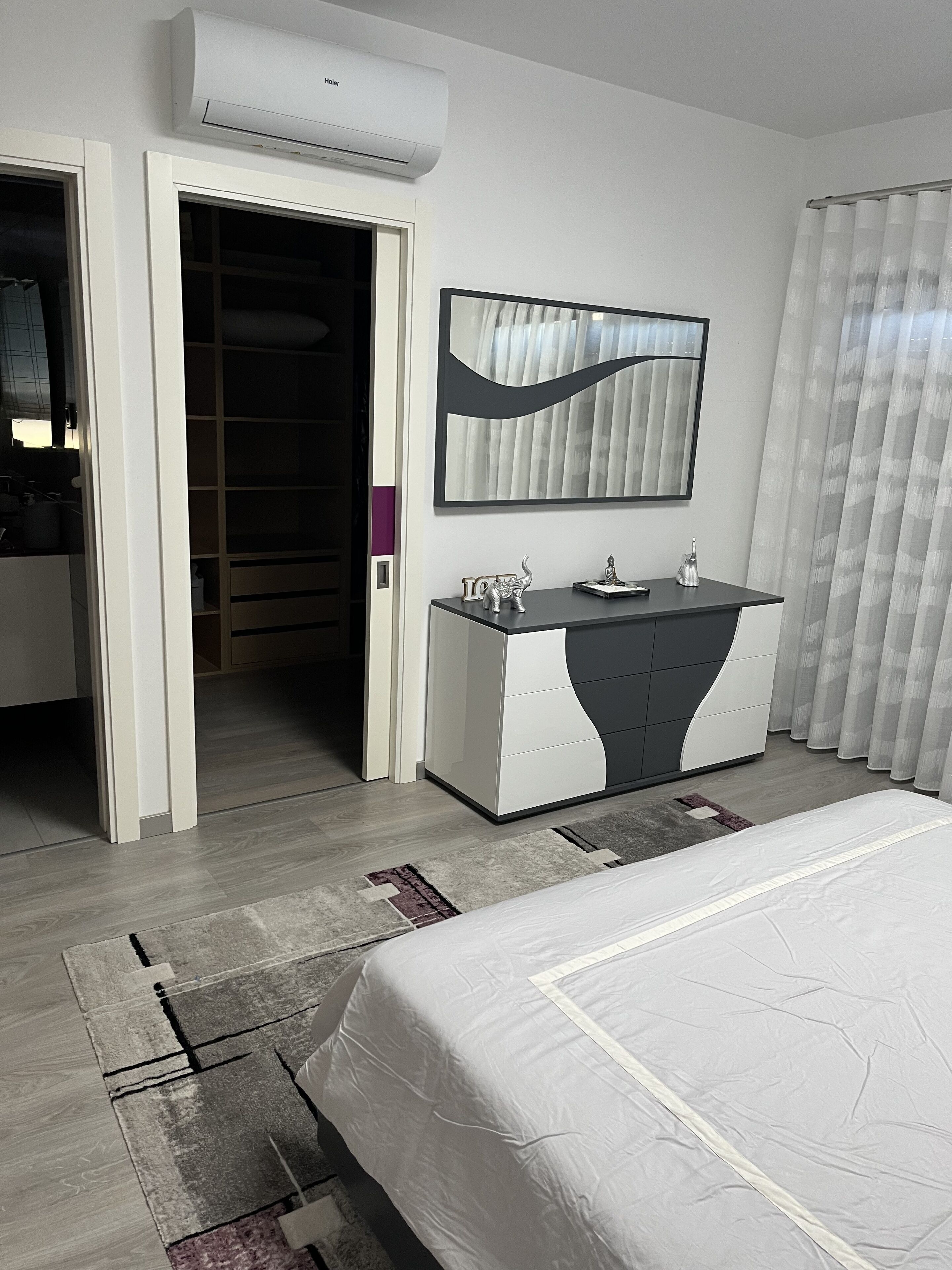 4 bedrooms, iron/ironing board, travel crib, WiFi