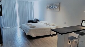 Superior Apartment | In-room safe, blackout curtains, iron/ironing board, free WiFi