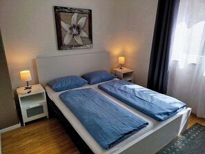 2 bedrooms, WiFi, bed sheets