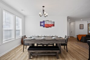 Dining - Lakefront House with Ping Pong, Pool Table, & Front Patio Stunning Views (Nevada)