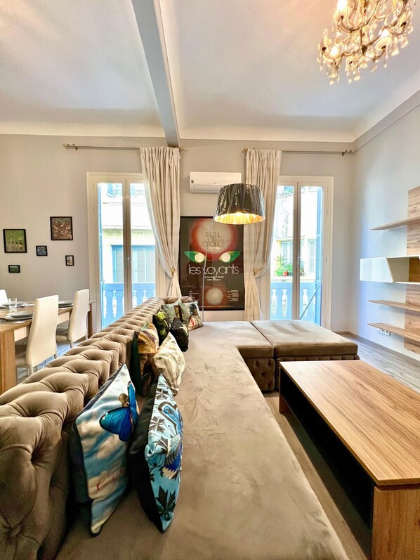 Apartment, Accessible, Smoking | 2 bedrooms, in-room safe, soundproofing, Internet - Le Parisien in Tanger (Tangier)