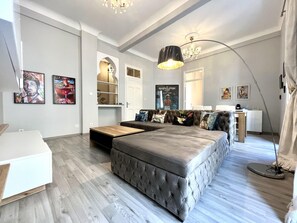 Apartment, Accessible, Smoking | 2 bedrooms, in-room safe, soundproofing, Internet - Le Parisien in Tanger (Tangier)