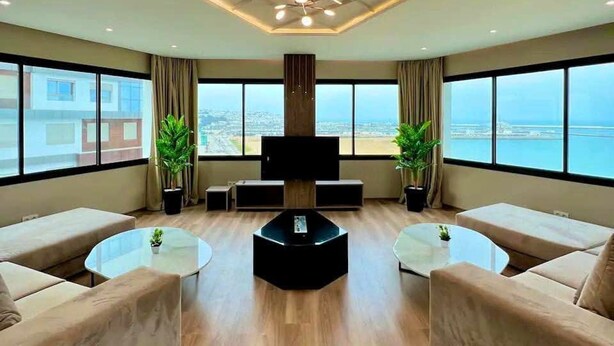 Apartment, Accessible, Smoking | 3 bedrooms, desk, iron/ironing board, Internet - Le Mirage in Tanger With 3 Bedrooms and 3 5 Bathrooms (Tangier)