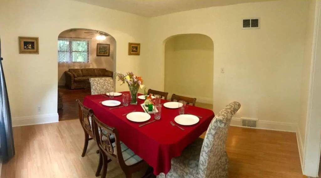 Village Retreat, with four bedrooms and large yard
