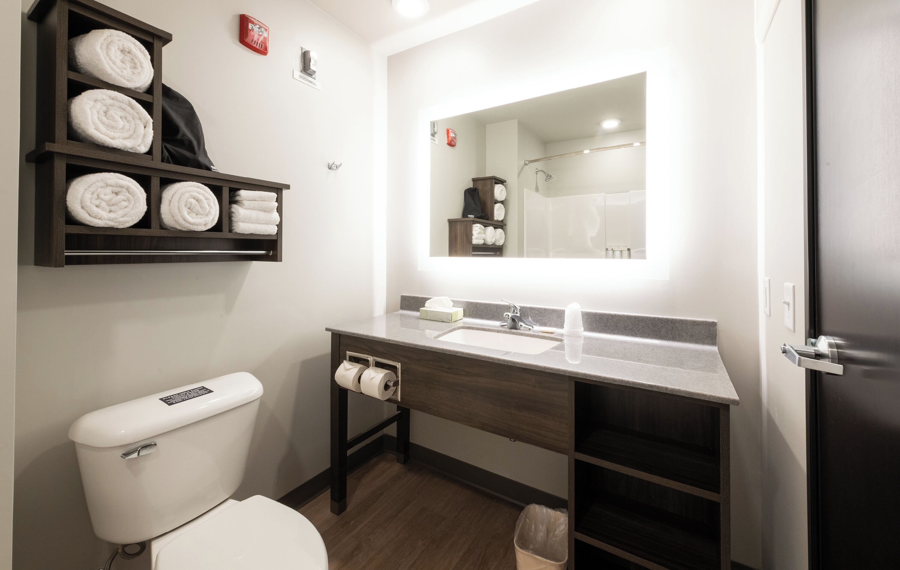 Free toiletries, hair dryer, towels, soap